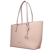 Michael Kors Geantă de umăr roz din material textil