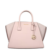 Geantă de mână Michael Kors din piele roz