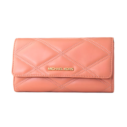 Geantă de mână Michael Kors din piele roz