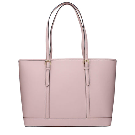 Geantă de umăr Michael Kors din piele roz