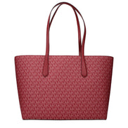 Geantă de umăr Michael Kors roșie din material textil