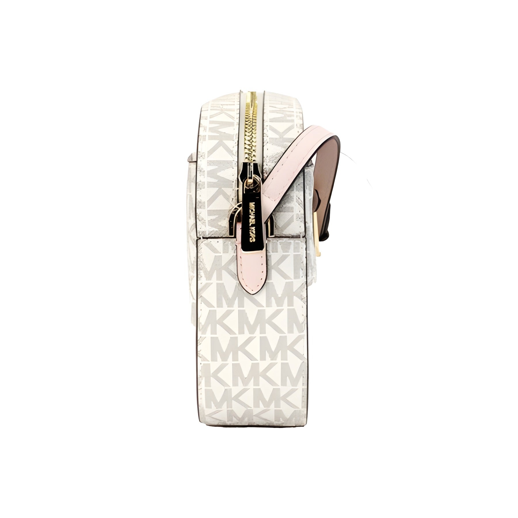 Geantă crossbody Michael Kors bej cu lanț