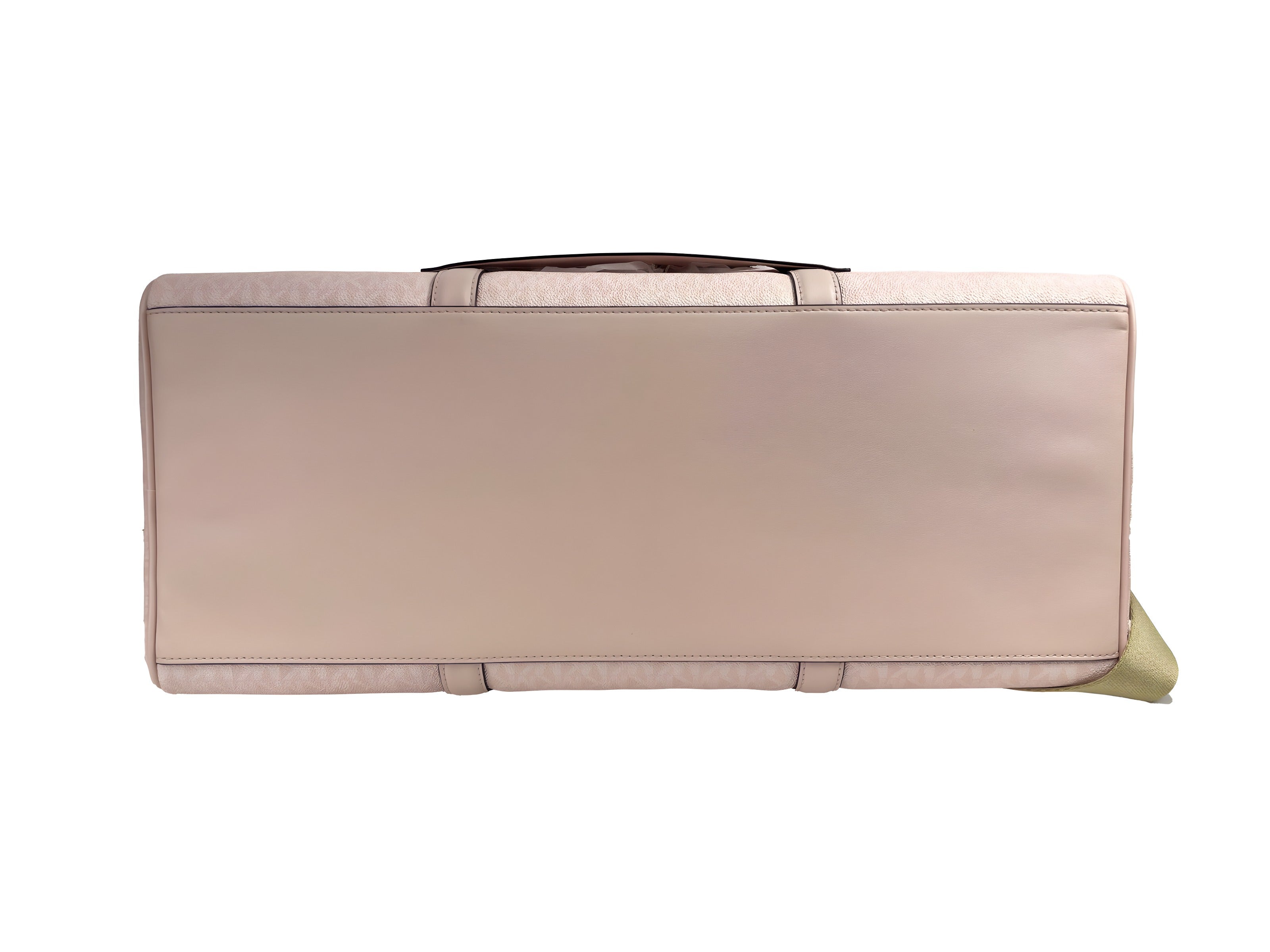 Michael Kors Travel Extra Large Powder Blush PVC Top Zip Weekender Luggage Bag