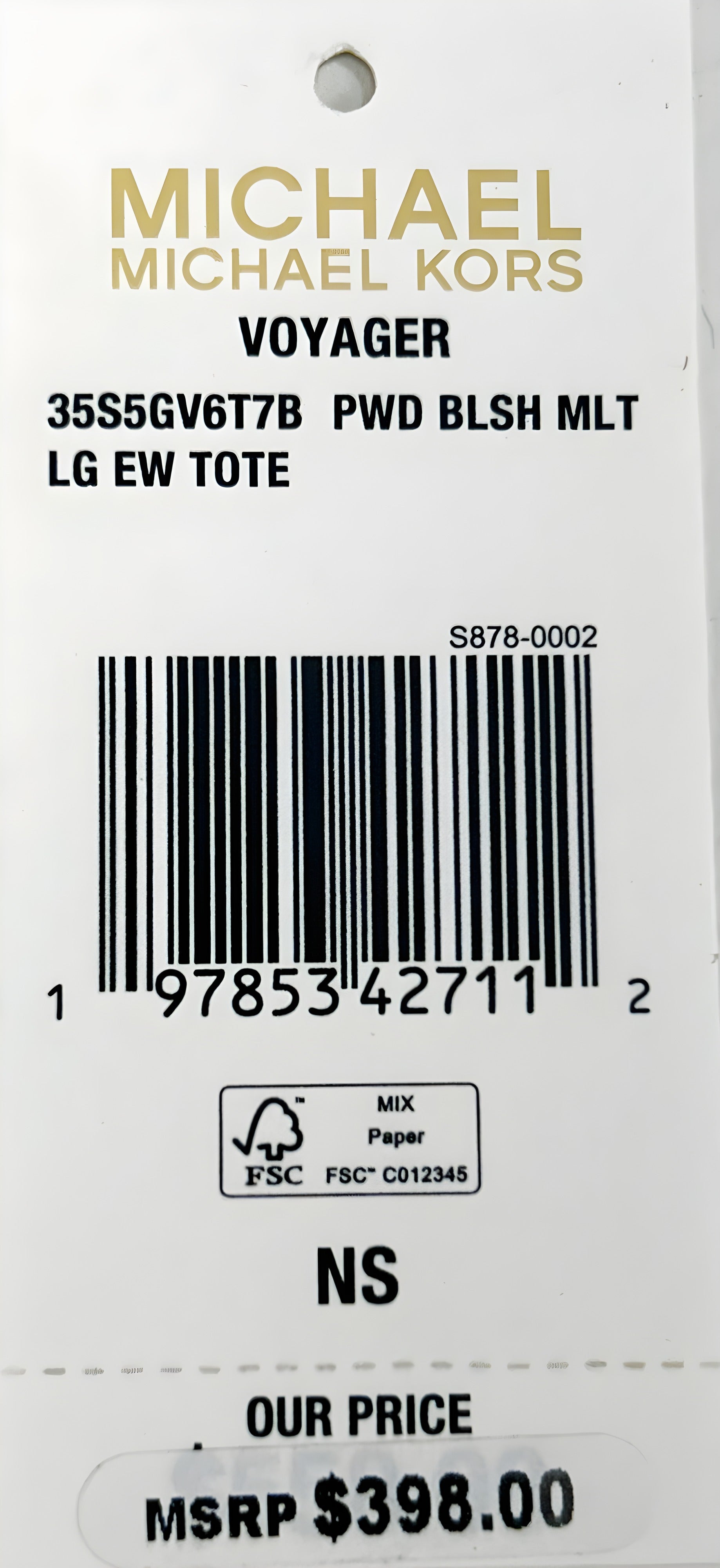Michael Kors Voyager Large East West Tote Bag