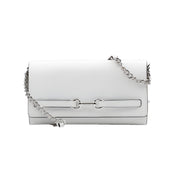Geantă crossbody Michael Kors albă din piele