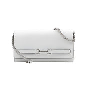 Geantă crossbody Michael Kors albă din piele