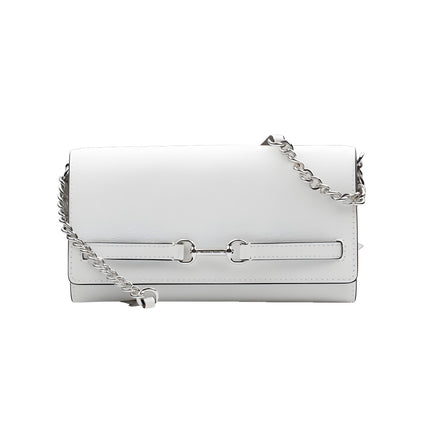 Geantă crossbody Michael Kors albă din piele