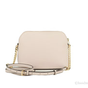 Michael Kors Jet Set Travel Dome Leather Crossbody Bag