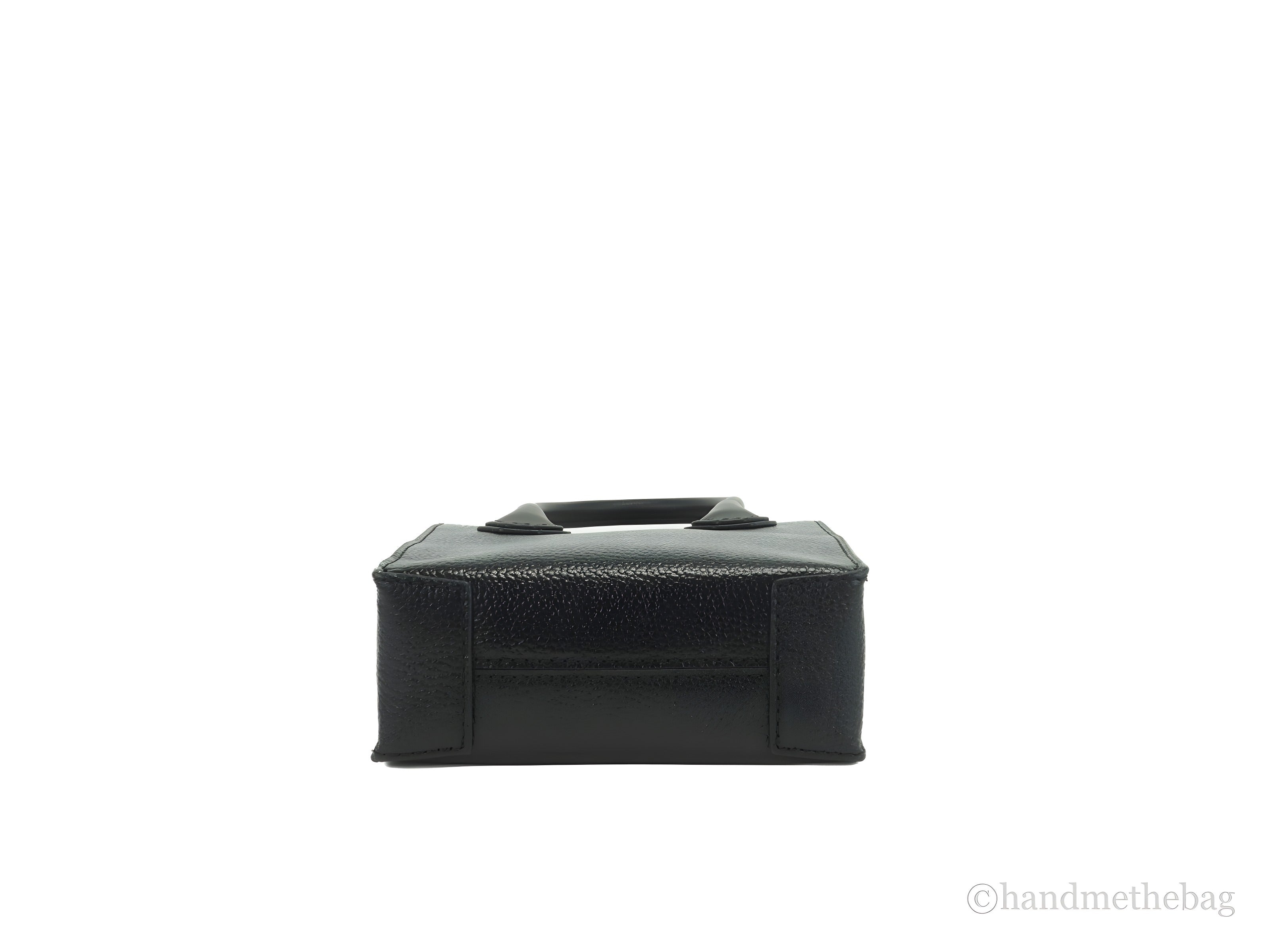 Michael Kors Leather XS Mercer Crossbody Black Solid