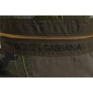 Rucsac Dolce & Gabbana Military Green Patchwork