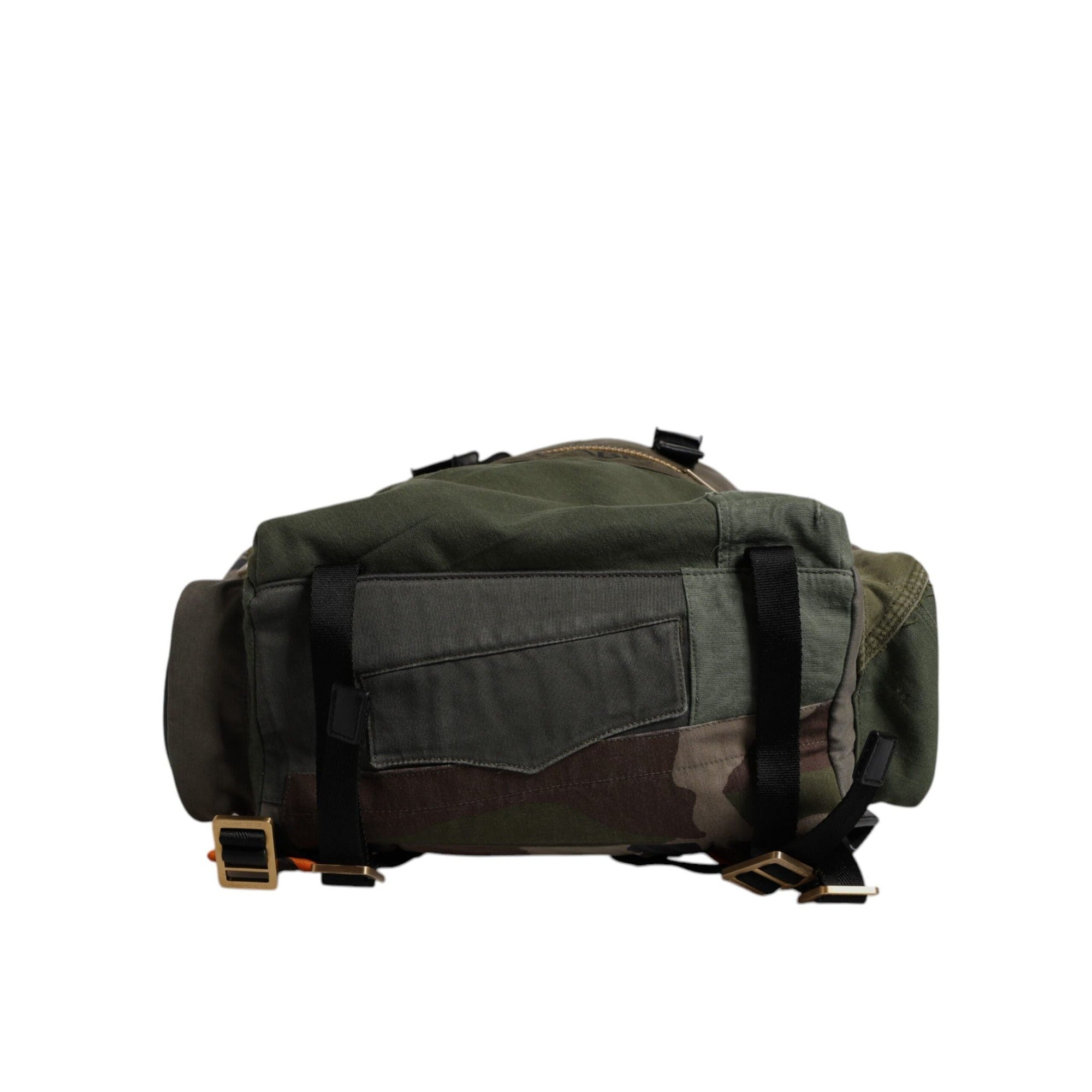 Rucsac de voiaj Dolce & Gabbana Military Green Patchwork