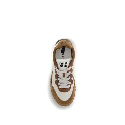 Sneakers atletici Miu Miu bej