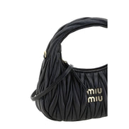Miu Miu Black Calf Leather Handbag