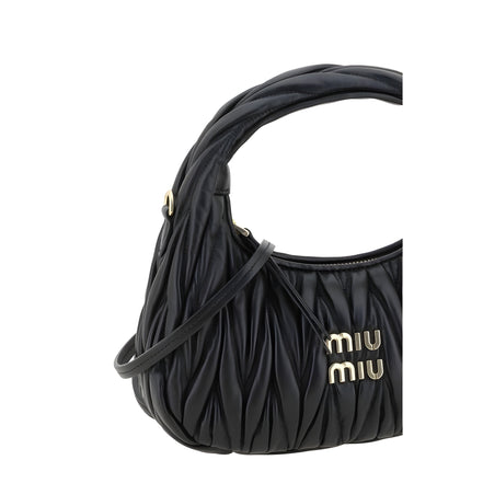 Miu Miu Black Calf Leather Handbag