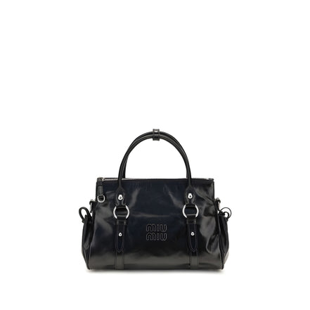 Miu Miu Black Calf Leather Handbag
