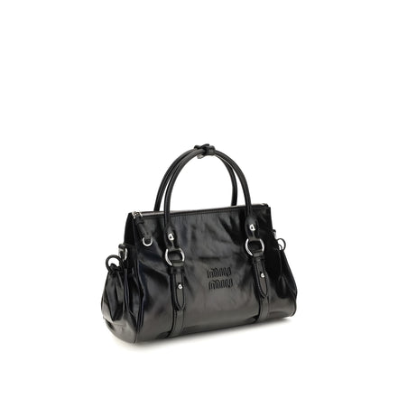 Miu Miu Black Calf Leather Handbag