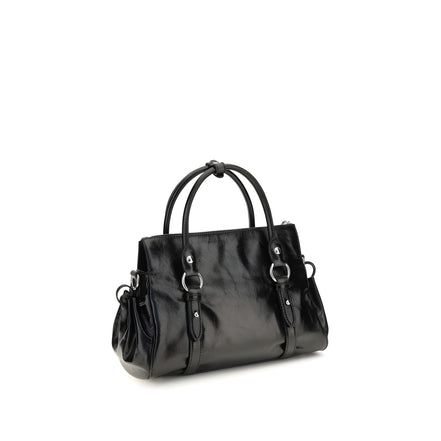 Miu Miu Black Calf Leather Handbag