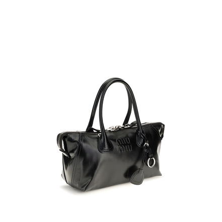Miu Miu Black Calf Leather Handbag