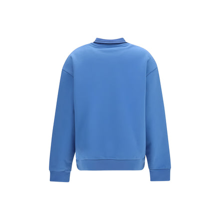 Miu Miu Blue Cotton Sweatshirt