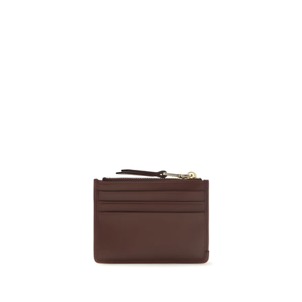 Portofel Miu Miu din piele Bordeaux