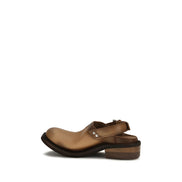 Miu Miu Brown Mules