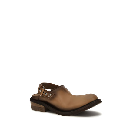 Miu Miu Brown Mules
