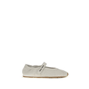 Miu Miu White Ballet Flats