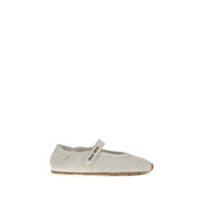 Miu Miu White Ballet Flats