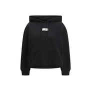 MM6 Black Cotton Sweatshirt