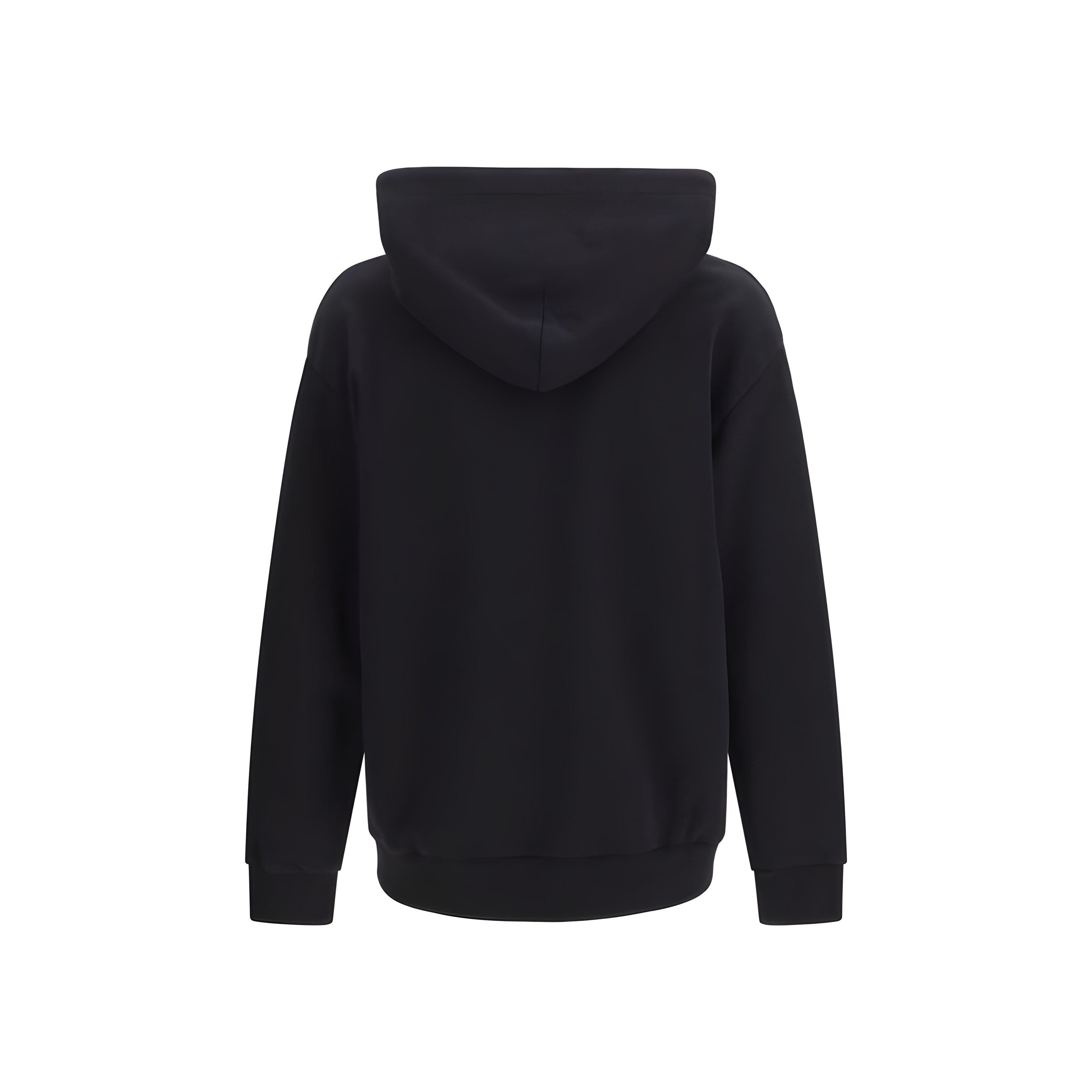 MM6 Black Cotton Sweatshirt