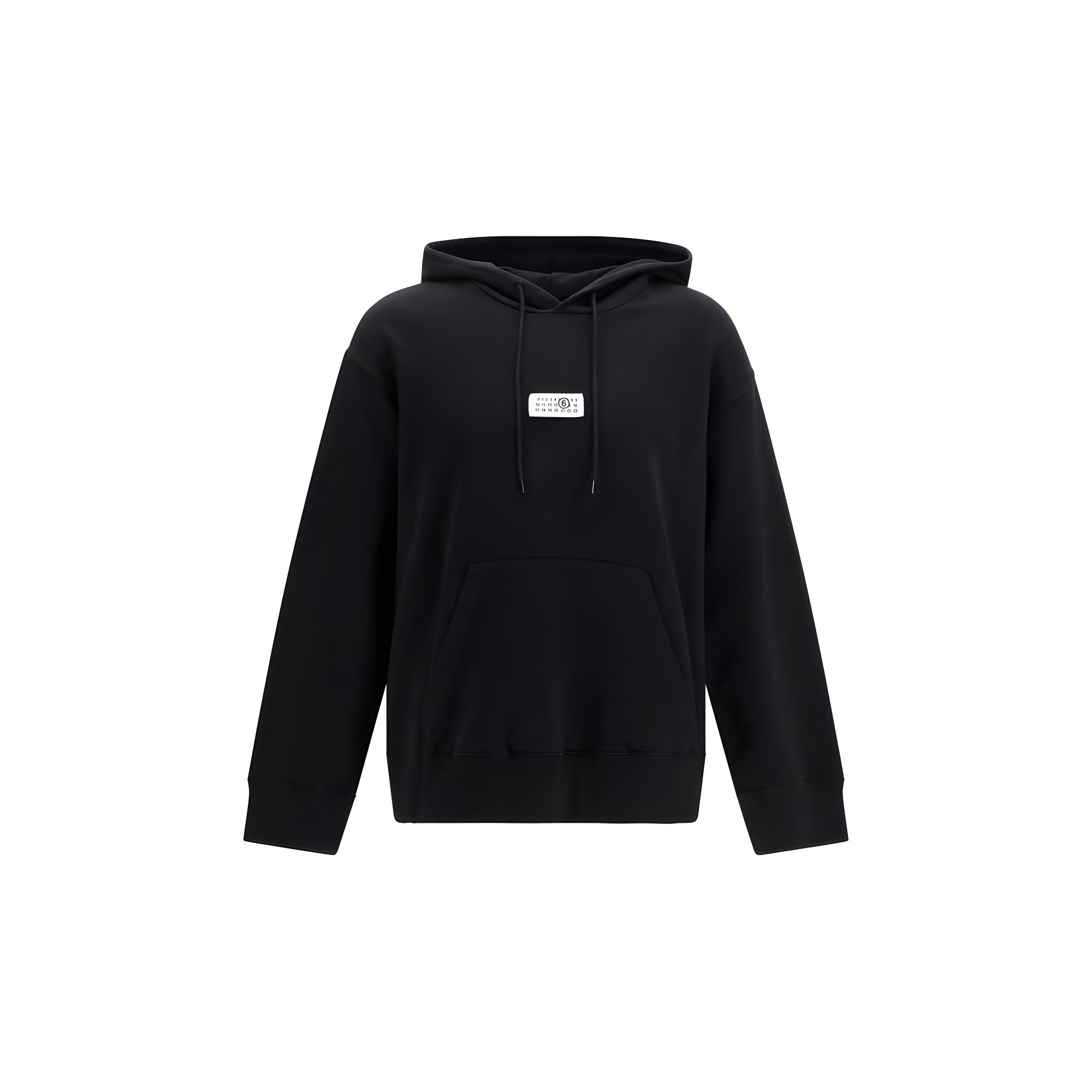 MM6 Black Cotton Sweatshirt