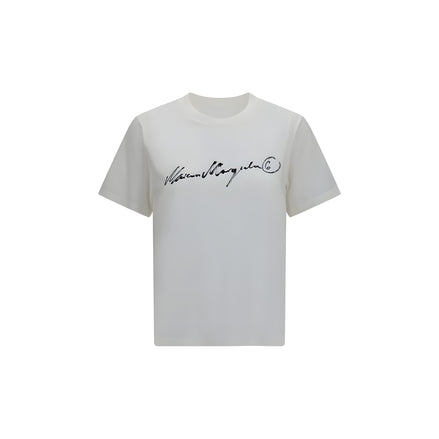 Tricou MM6 alb din bumbac