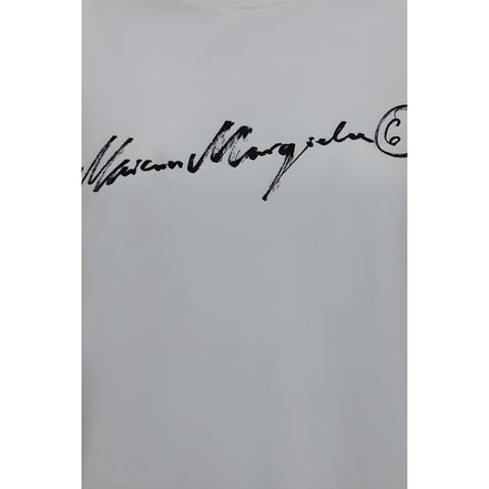 MM6 White Cotton T-Shirt