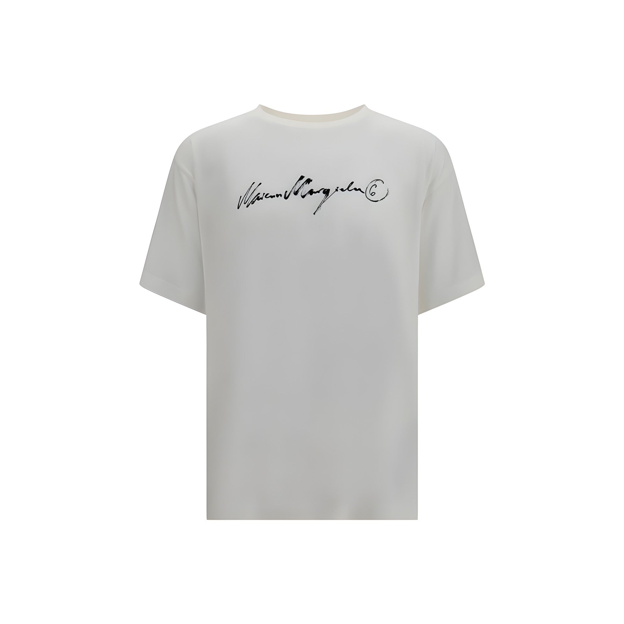 Tricou MM6 alb din bumbac
