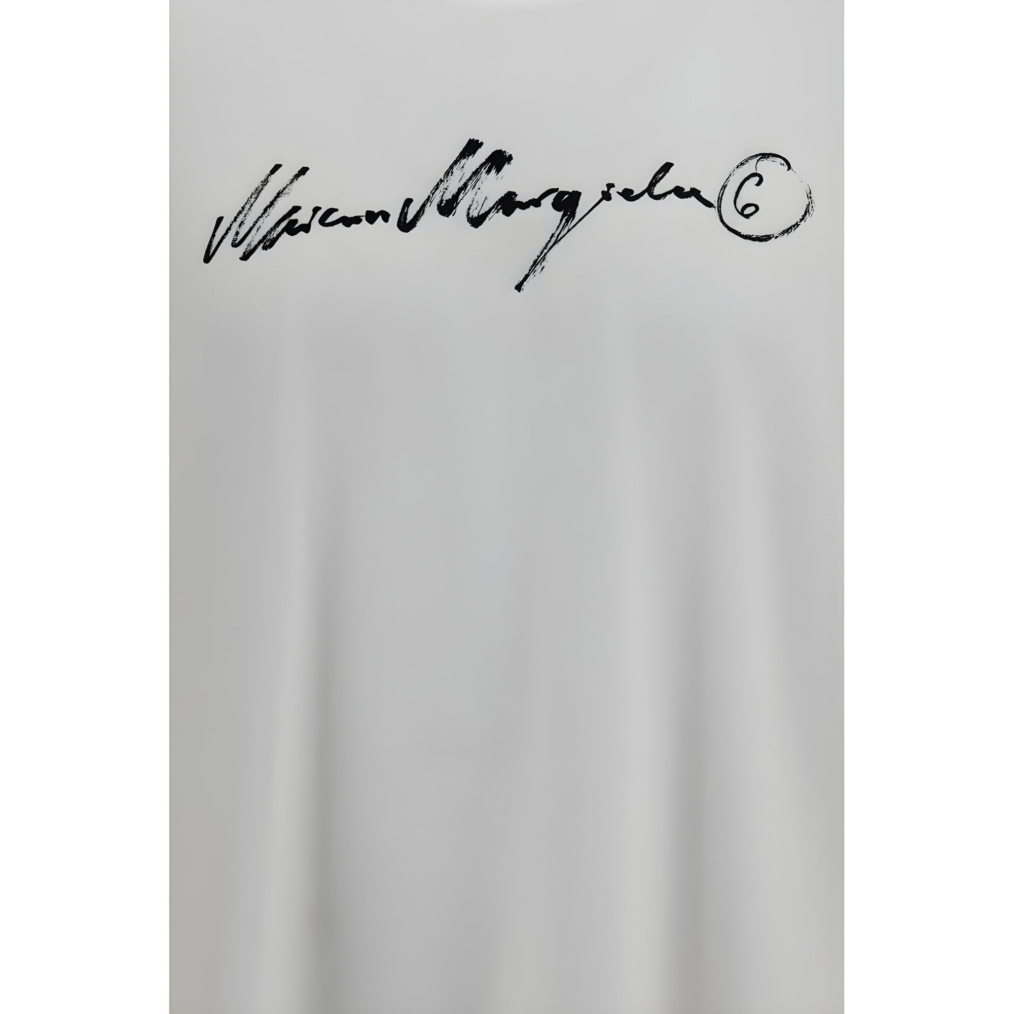 Tricou MM6 alb din bumbac