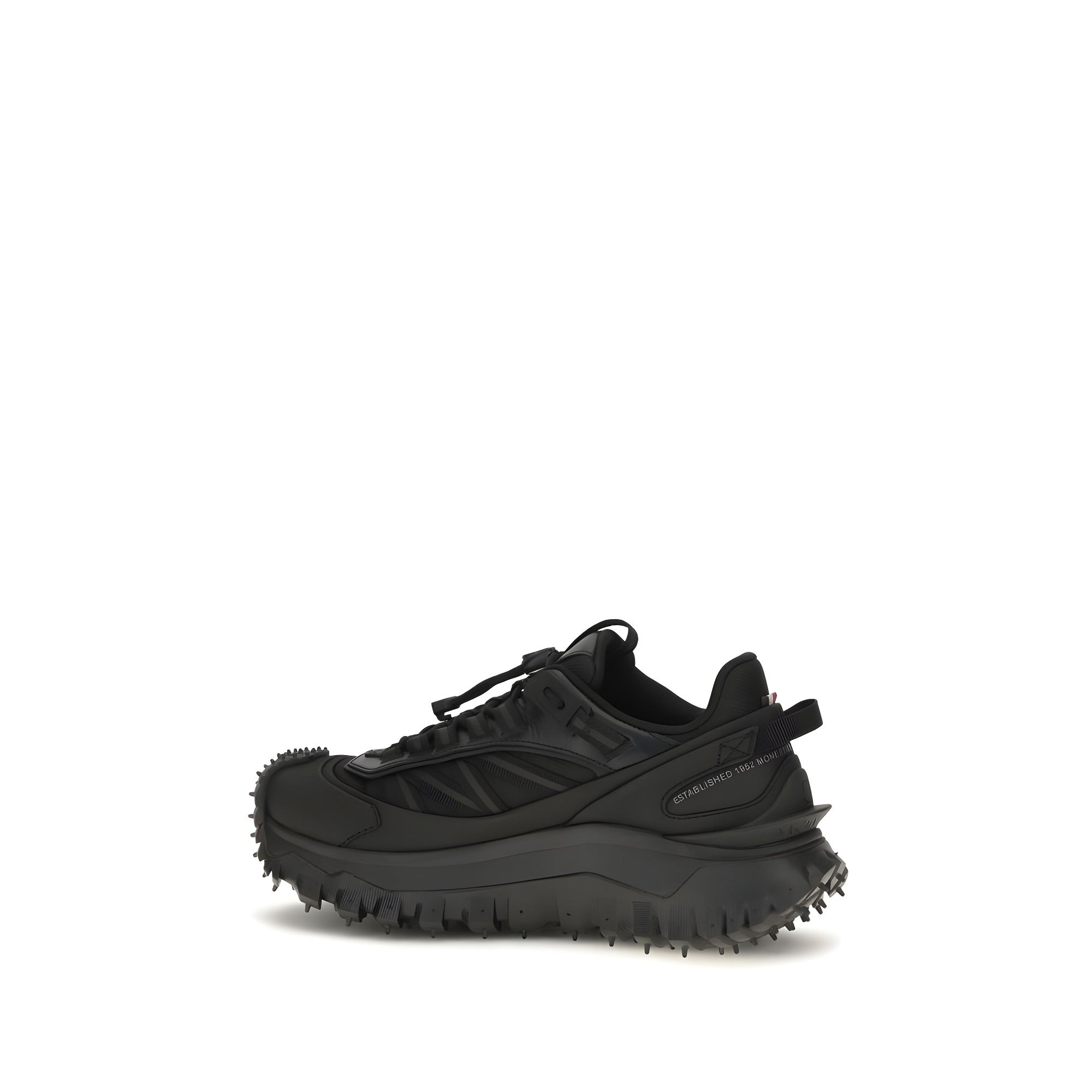 Sneakers Moncler negri din piele