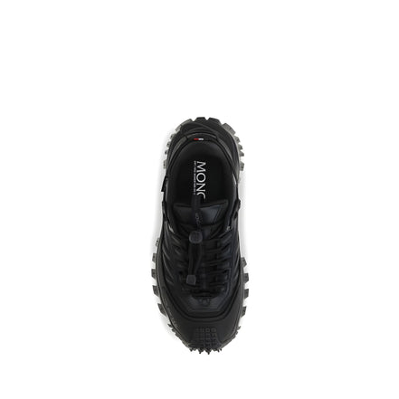 Sneakers Moncler negri din piele