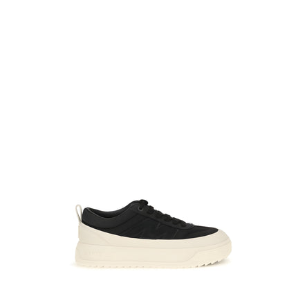 Sneakers Moncler negri din piele