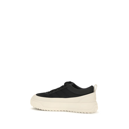 Sneakers Moncler negri din piele