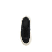 Sneakers Moncler negri din piele