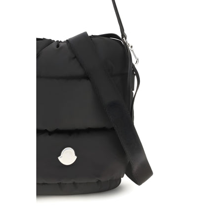 Geantă bucket Moncler neagră din nailon
