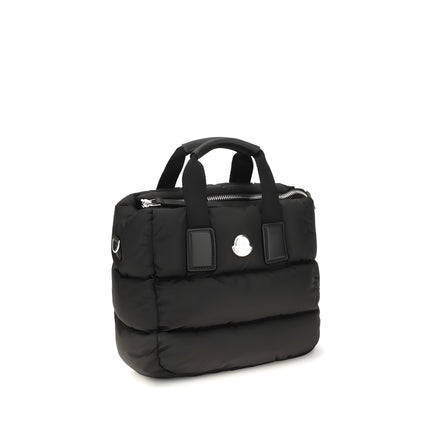 Geantă de umăr Moncler neagră din nailon