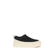 Sneakers Moncler negri din poliamidă