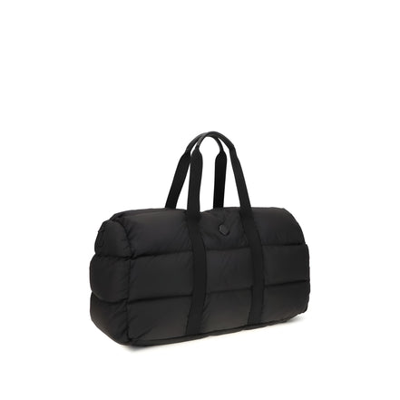 Geantă de umăr Moncler neagră din poliester