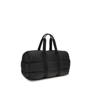 Geantă de umăr Moncler neagră din poliester