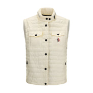 Moncler Grenoble Beige Sleeveless Jacket