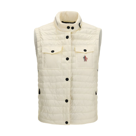 Moncler Grenoble Beige Sleeveless Jacket