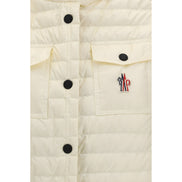 Moncler Grenoble Beige Sleeveless Jacket