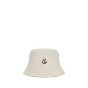 Moncler White Bucket Hat