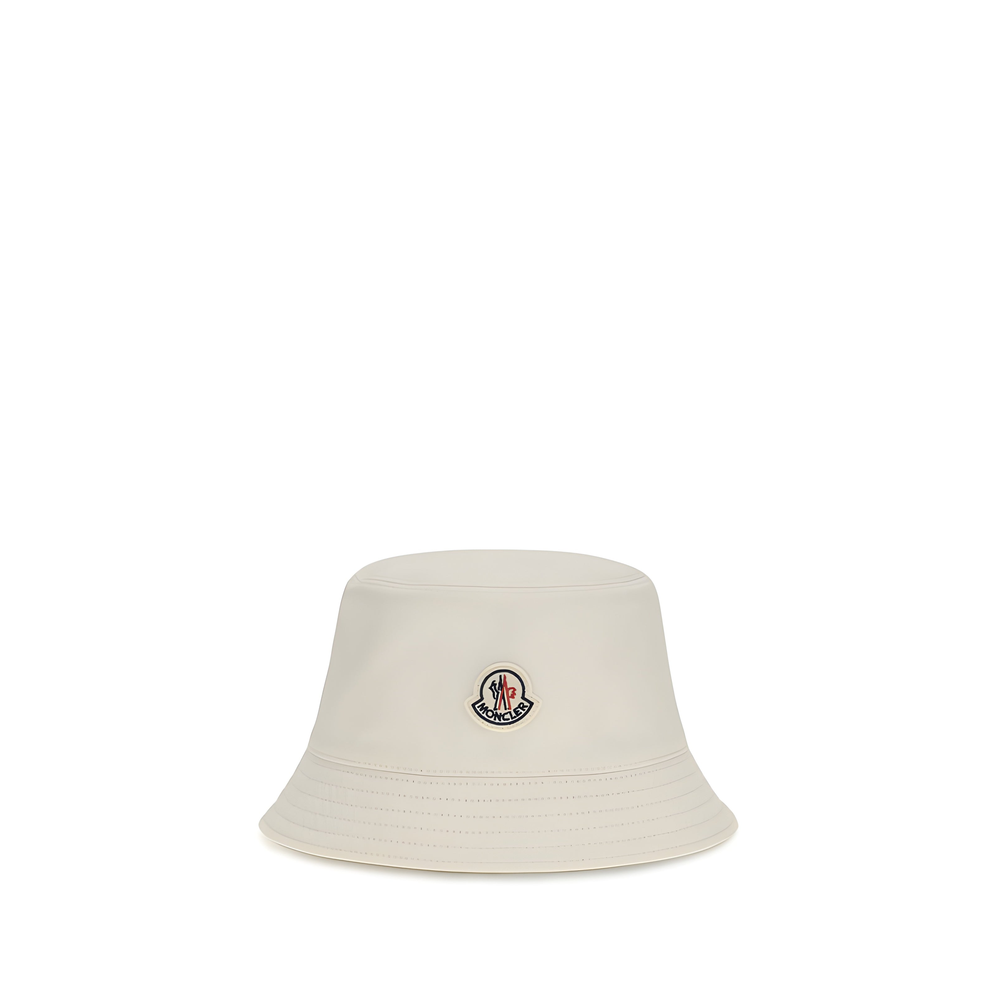 Moncler White Bucket Hat